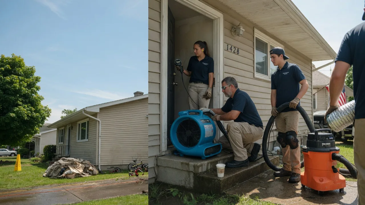 Water Damage Restoration in Jackson Center, OH near me